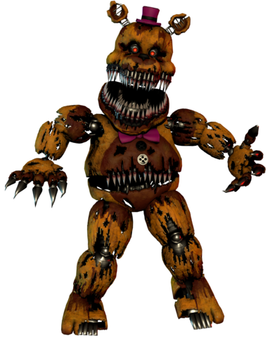 Report Abuse - Nightmare Fredbear. Full Size PNG HD wallpaper