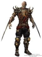 Baraka in Mortal Kombat 9.