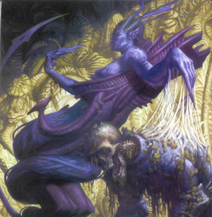 Artwork of Zuggtmoy inside of Dragon Magazine.