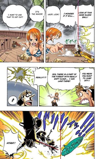 Dizzy Eyess on X: Nami and Ussop's Wildtake Source: One Piece