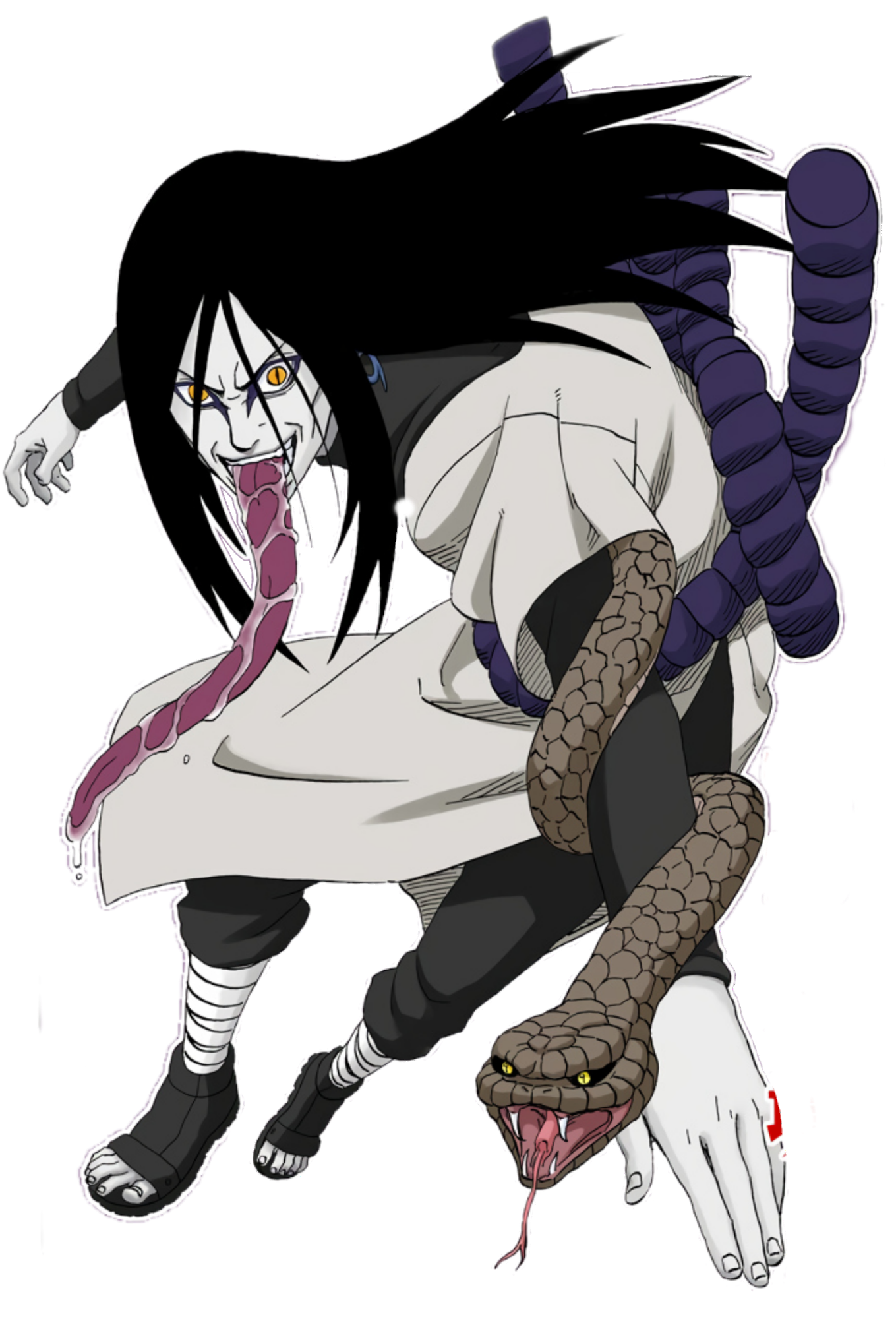 The Third Hokage used the Dead Demon Consuming Seal to defeat Orochimaru 