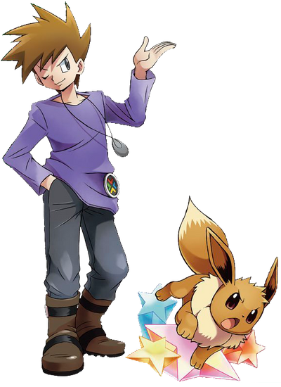 Blue Eevee Ariga artwork