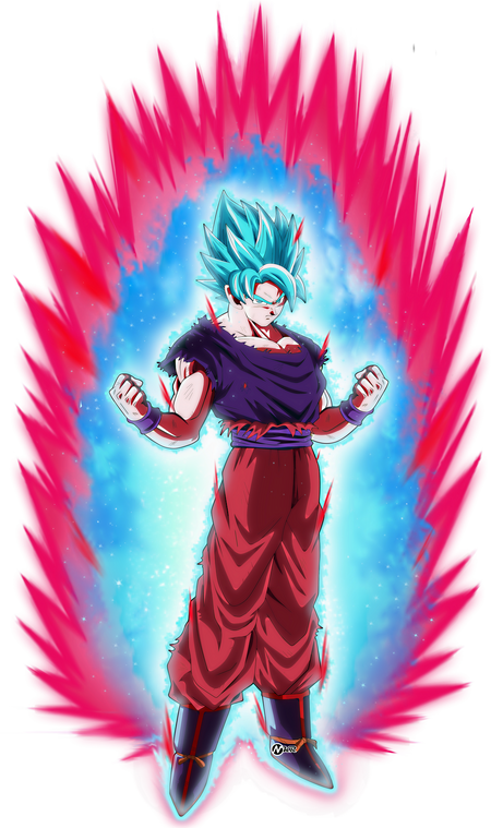 DBS Goku Ssj Dios - Goku ssj blue kaioken x10