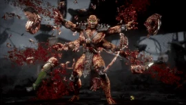 Kintaro hates it when people are in his way, so he does to them what he does best, rip & tear!