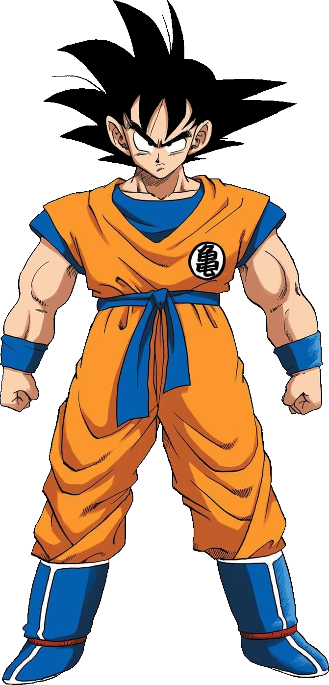 Goku SSJ 1 Full Power  Goku super sayajin, Goku desenho, Majin boo kid