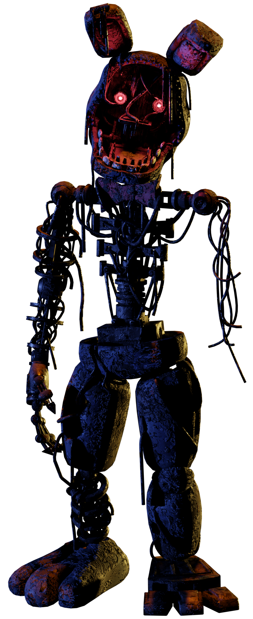 THE JOY OF CREATION #fnaf #fnaftastic #TJOC #securitybreach #scottcawt, ignited bonnie