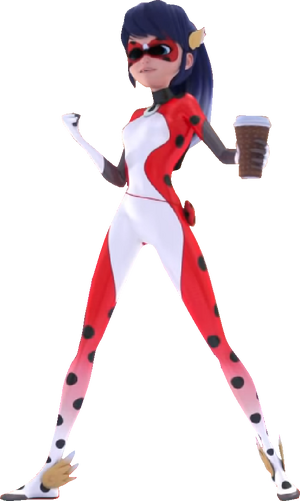 Check out this transparent Ladybug & Cat Noir - Marinette aka