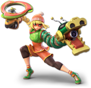 Min Min's Super Smash Bros. Render