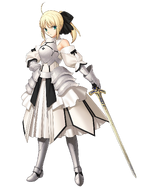 Saber Lily in Fate/Unlimited Codes