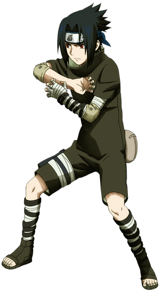 Sasuke chunin exam render by xuzumaki-d4aej0a