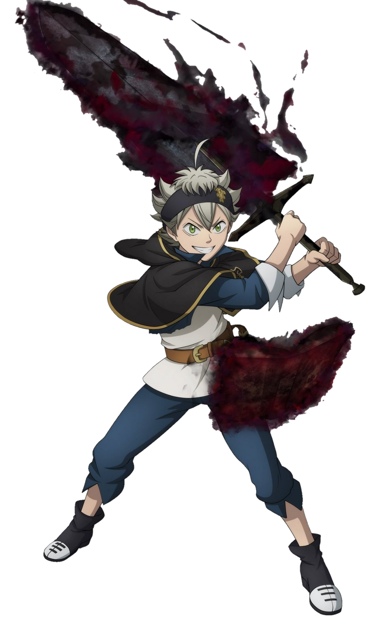 Made this Asta wallpaper for the final black clover episode