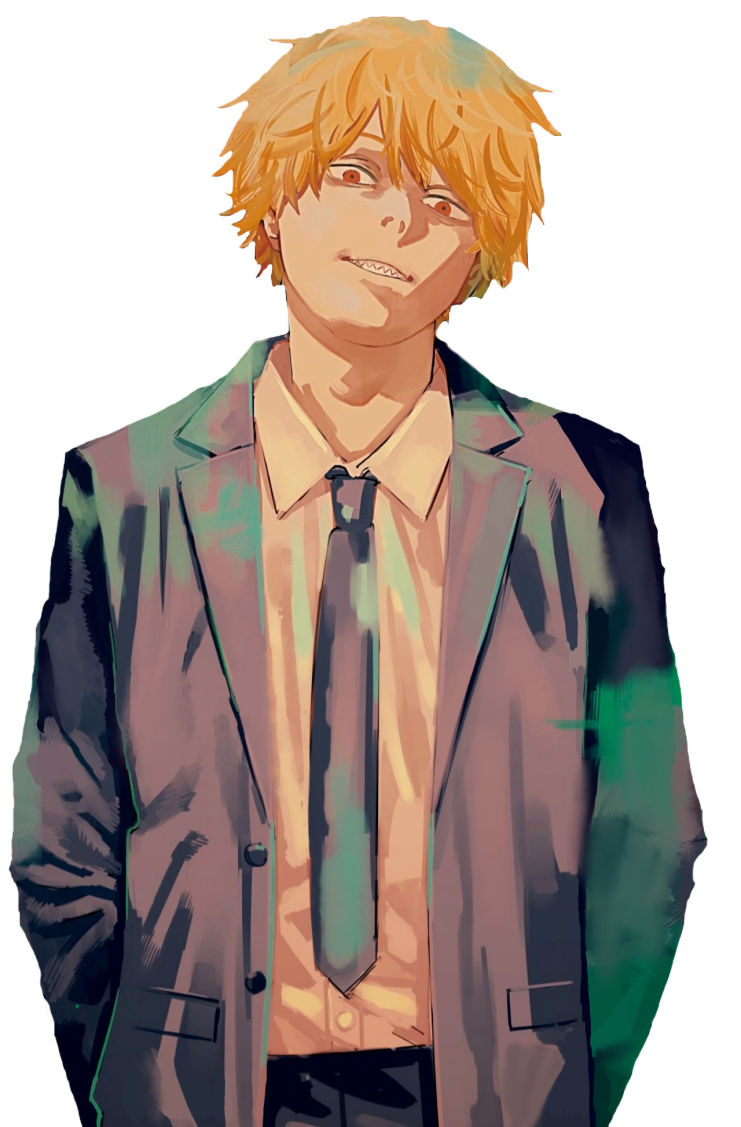 Denji Png Transparent Chainsaw Man Download - Photos