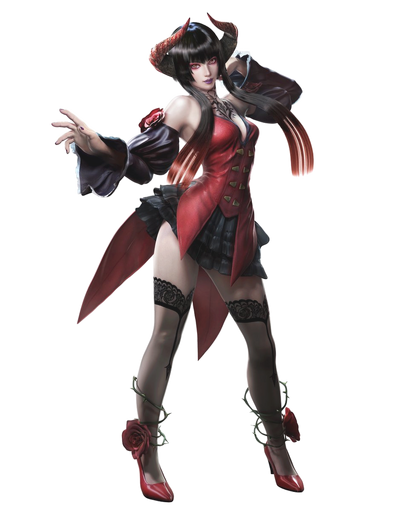 Eliza-tekken7-character-artwork-white