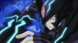 Aichi using PSYqualia as Blaster Dark