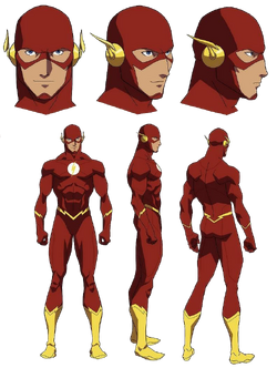 flash superhero anime