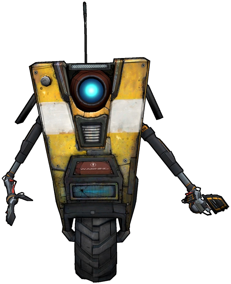 borderlands 2 claptrap drawing