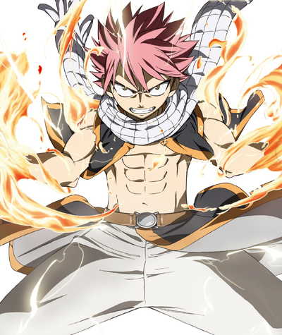 Images de Mangas - Natsu Dragnir En mode dragon force !