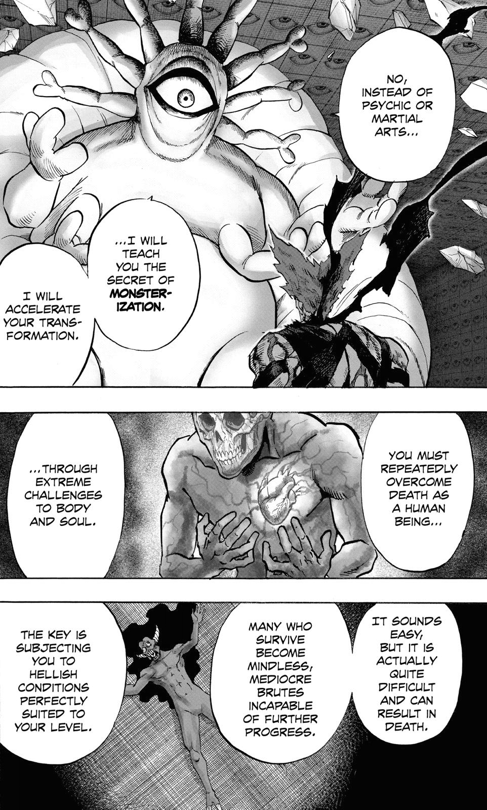 cosmic garou runs the gauntlet rules:no health refill after  fights,techniques copied against one opponent can be used on other  opponents. : r/OnePunchMan