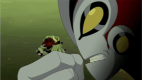 Way Big sending Vilgax into orbit