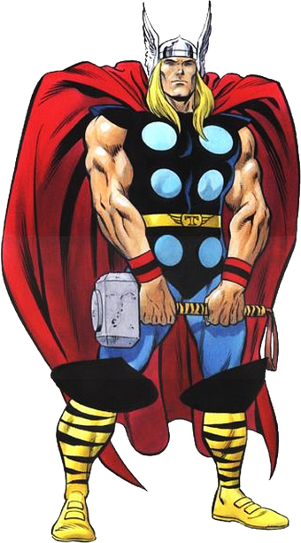 simple thor cartoon