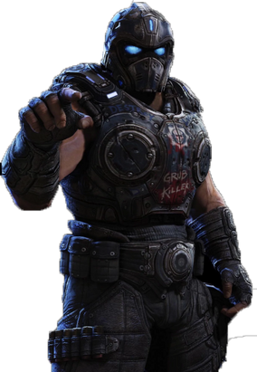 Gears of War 3 Clayton Carmine (Lancer付き