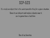 SCP-523