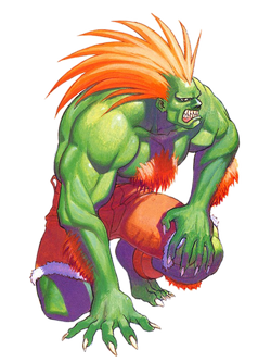 Ultra Street Fighter IV - Blanka - Prologue, Rival Battle, and Ending