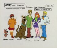 Size reference chart for the original series (plus Scrappy Doo).