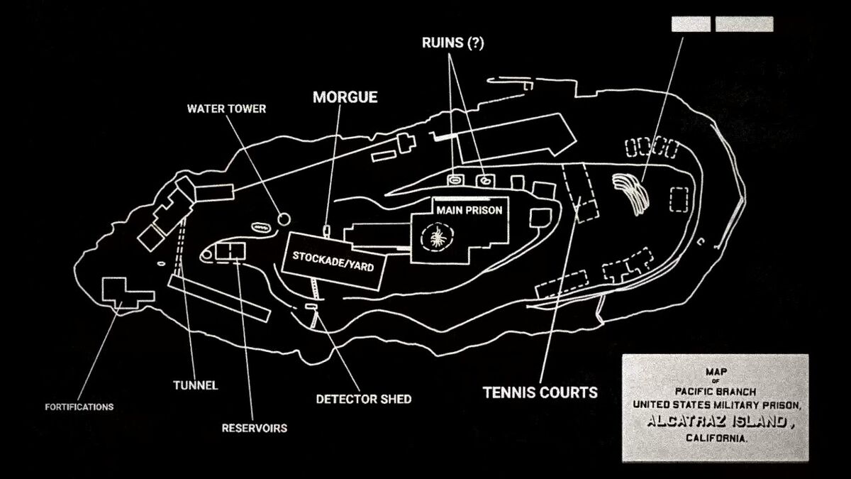 alcatraz prison map