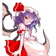 Remilia in Touhou Hisoutensoku