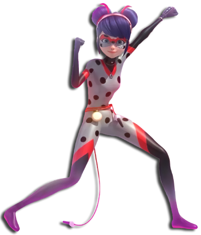 Check out this transparent Ladybug & Cat Noir - Marinette aka