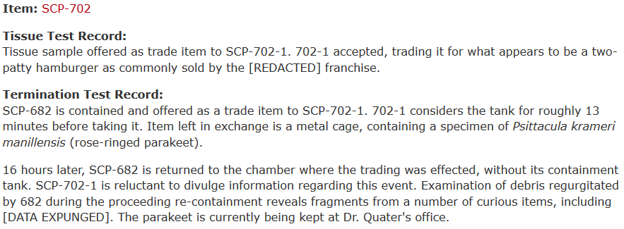 SCP-682 (Constant of Termination) Vs SCP-3812