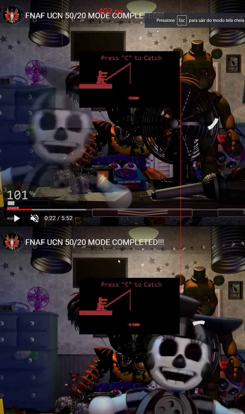 Five Nights at Freddy's 1 101, FNAF 101