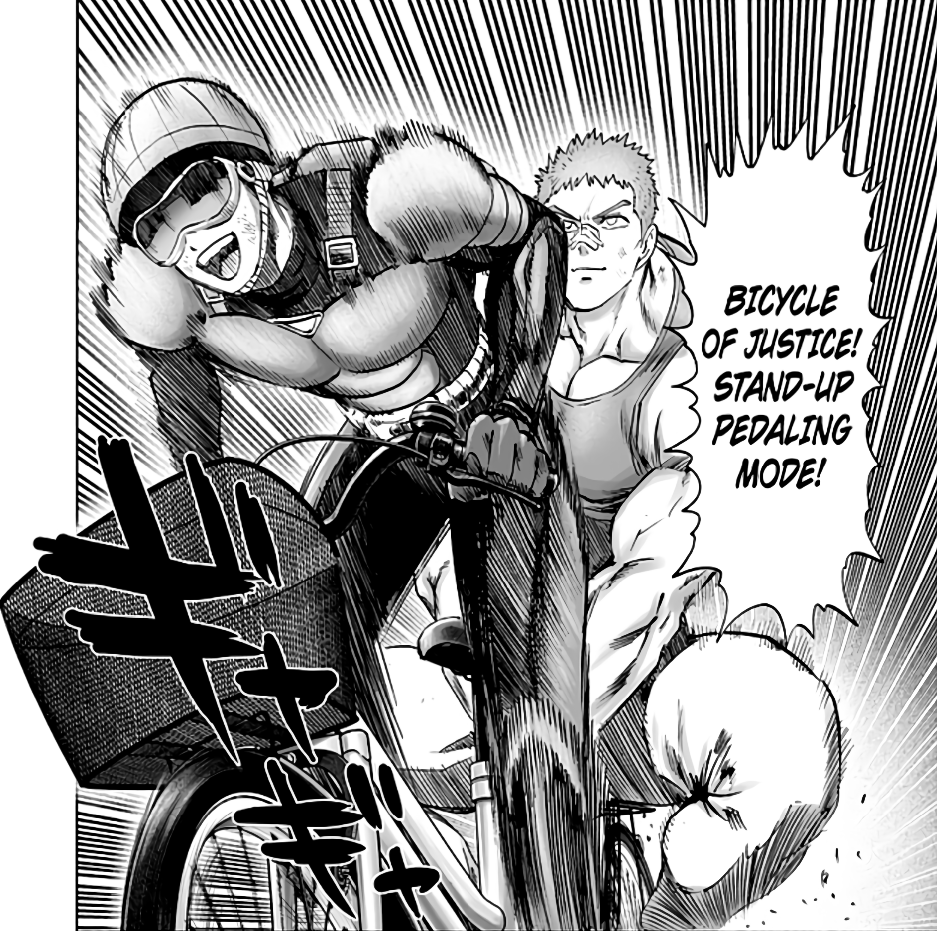 Ciclista da justiça, Mumen Rider, entra em cena! TR Top ANIMES BRASIL g:  álque'ele está 'aqui! Um herói?- Que piada! Aqui vou eu! Alguém chame uma  ambulância! - iFunny Brazil