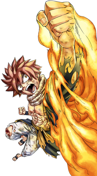 Natsu Dragneel Dragon Cry - Bloodreal/Advance996