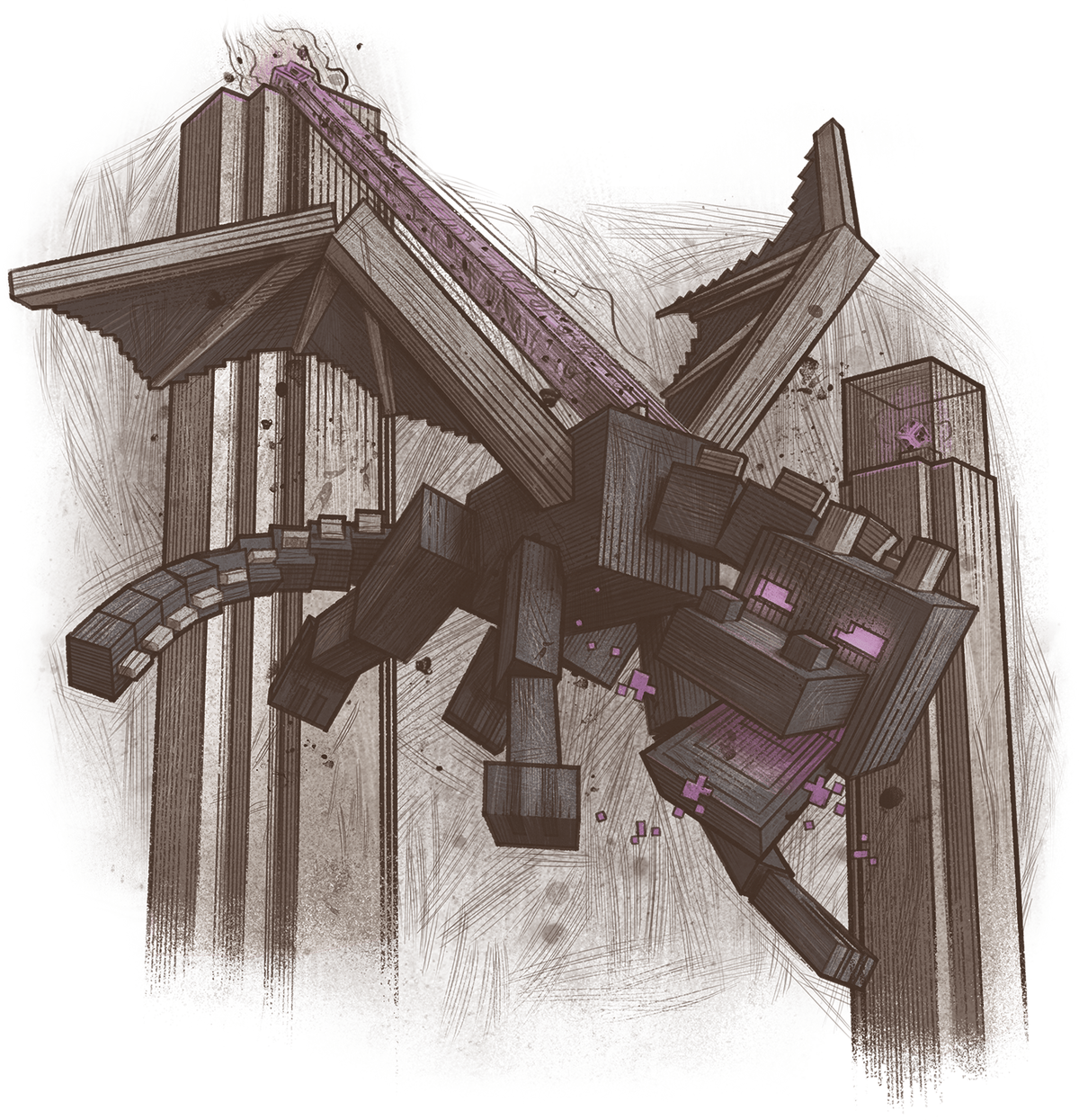 Ender Dragon (Minecraft) - Dragons - Wikia