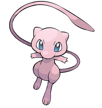 Mew - Pokémon Mew Vector Transparent PNG - 671x553 - Free Download