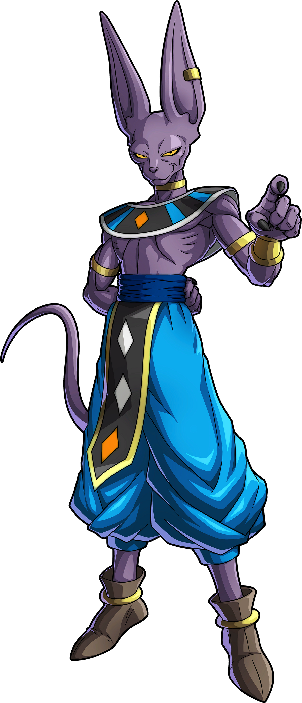 Dragon Ball Super Beerus Blue Anime Cosplay Costumes