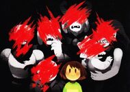 Frisk & Chara vs Sans (Battle), Glitchtale Wiki