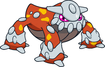 Pokemon heatran vs regigigas 6