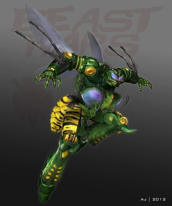特撮 Transformers BeastWars ls Waspinator Transformers Beast Wars WASPINATOR Kingdom complete 2020 war for