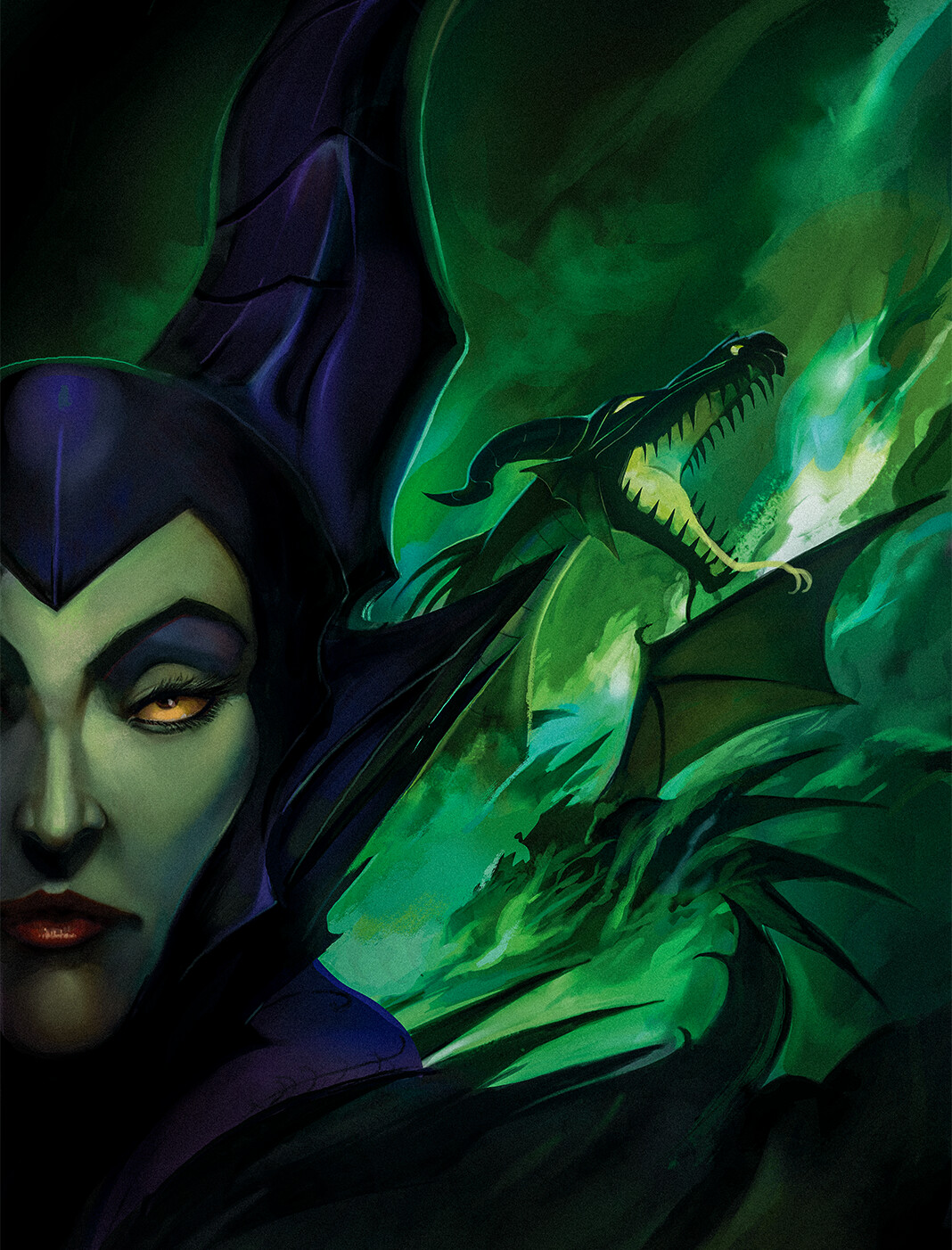 maleficent fan art