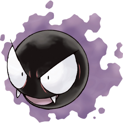 I redesigned shiny gengar : r/pokemon