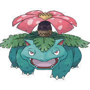 Venusaur, The Seed Pokémon.