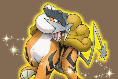 Raikou From Johto Region Legendary Pokemon. Registered Trade -  Norway