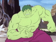 Hulk as he appears in Spider-Man & His Amazing Friends.