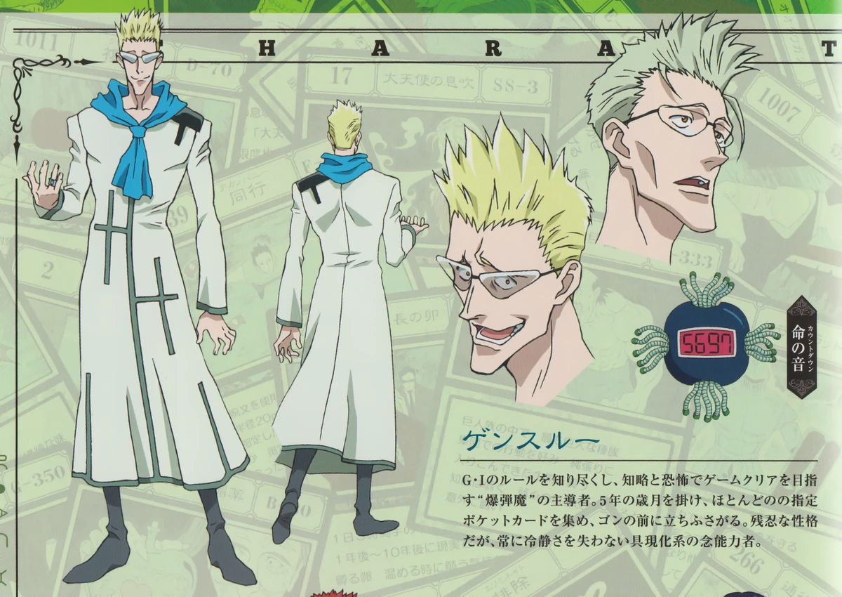 Карта мира хантер х хантер