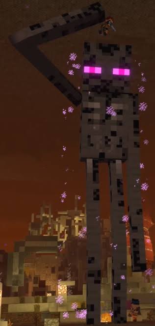 Giant Enderman: Minecraft Storymode Minecraft Skin
