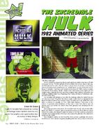 The 1982 show in Back Issue #70, an issue dedicated to the Hulk's Bronze Age adventures.