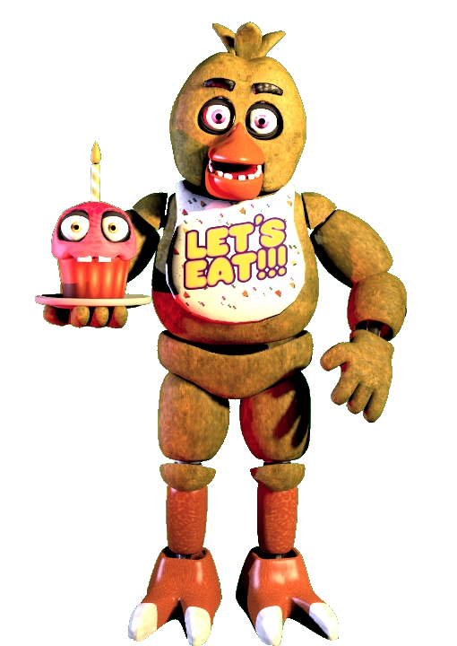 Withered Chica - Five Nights At Freddy's 1 Chica, HD Png Download ,  Transparent Png Image - PNGitem